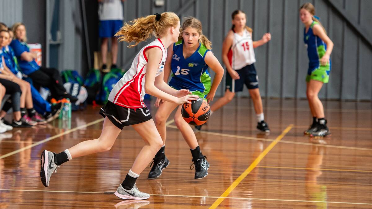 Back on court: Imogen Thompson in action for the Illawarra Academy of Sport during last year's Academy Games. Picture: Illawarra Academy of Sport.