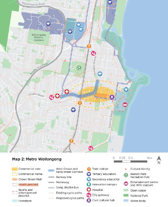 The Metro Wollongong Precinct Strategy was identified as part of the government's Regional Plan 2041 two years ago.