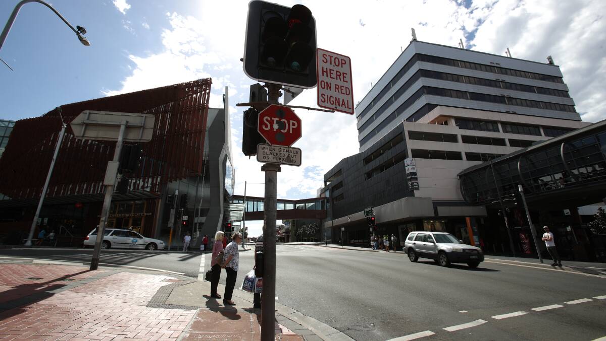 Council project: The new microsimulator for the Wollongong city centre must be able to model how traffic congestion looks now and how it will change by 2036. Picture: Adam McLean. 