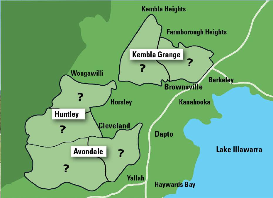 Bye-bye Kembla Grange? The three Illawarra suburbs set for a name change