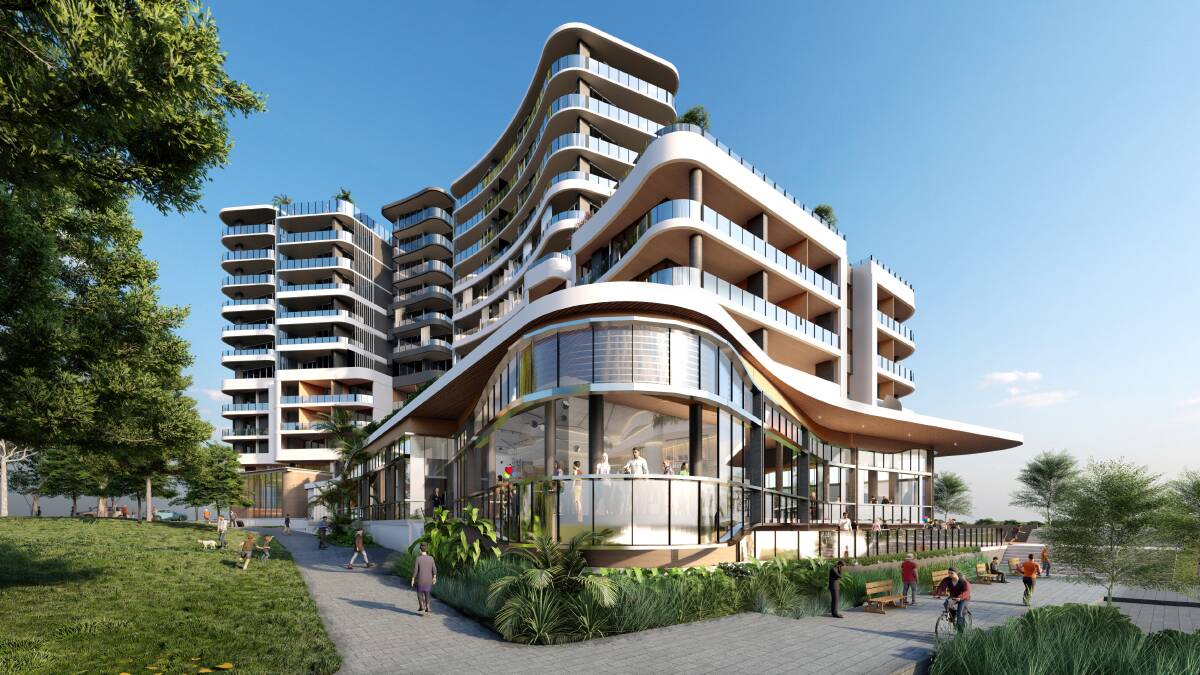 New heights: The newly-lodged development application for the Shell Cove hotel reveals part of the building will exceed the height limit if it is approved as planned. 