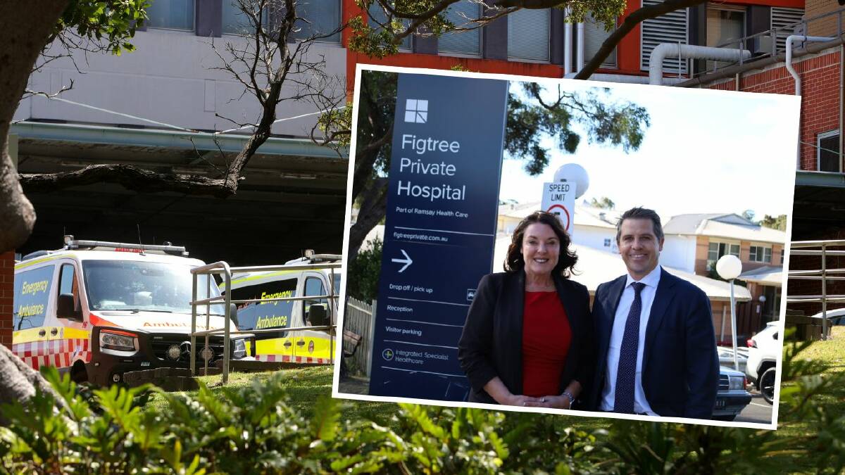 As the region continues to suffer from a severe shortage of aged care beds, Cunningham MP Alison Byrnes and NSW Health Minister Ryan Park have announced a joint plan to fund dozens of new temporary aged care places in the Illawarra and Shoalhaven. Inset picture supplied. 