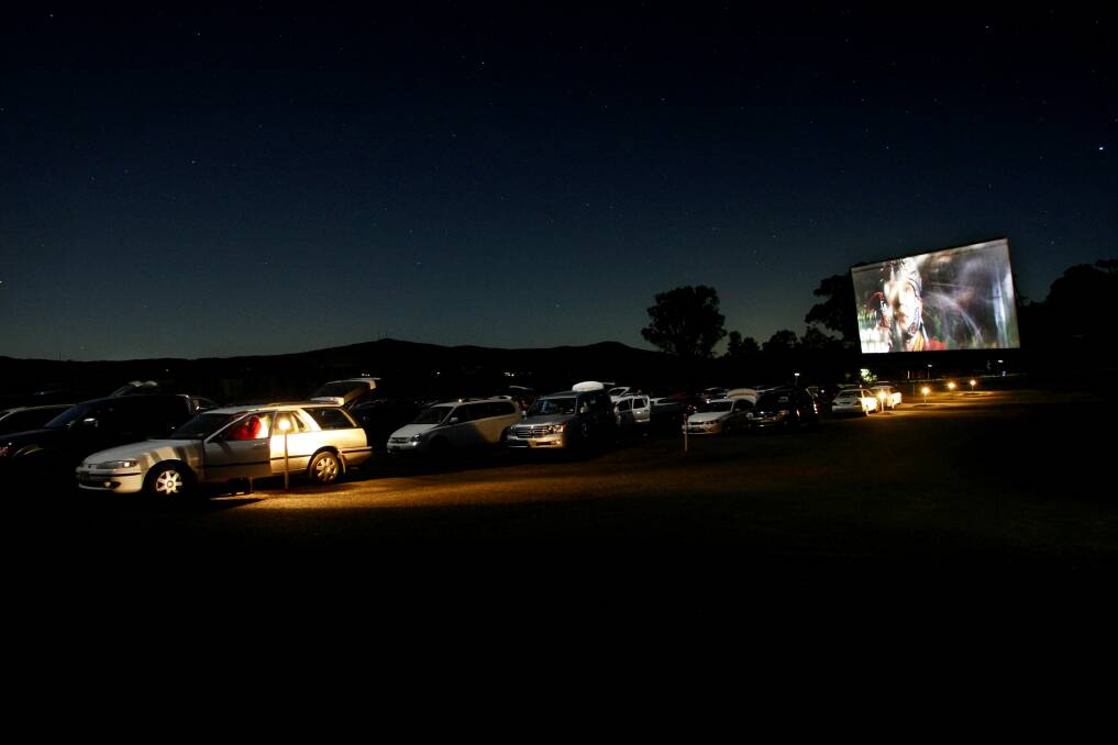 Blast from the past: COVID-19 nostalgia - and social distancing - has prompted a return of the long-forgotton drive-in movie theatre. Picture: Simone De Peak.