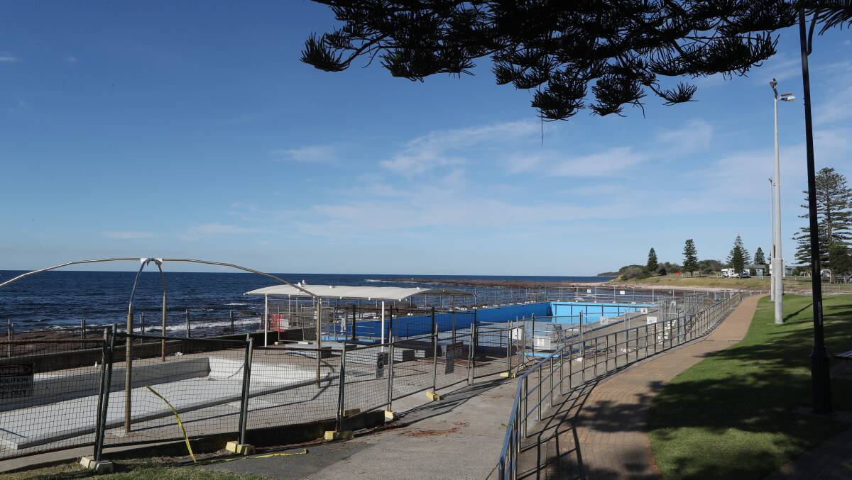 Cr Marianne Saliba said the council was preparing to reopen the Oak Flats 25-metre heated pool and Beverly Whitfield pool at Shellharbour. Picture: Robert Peet.