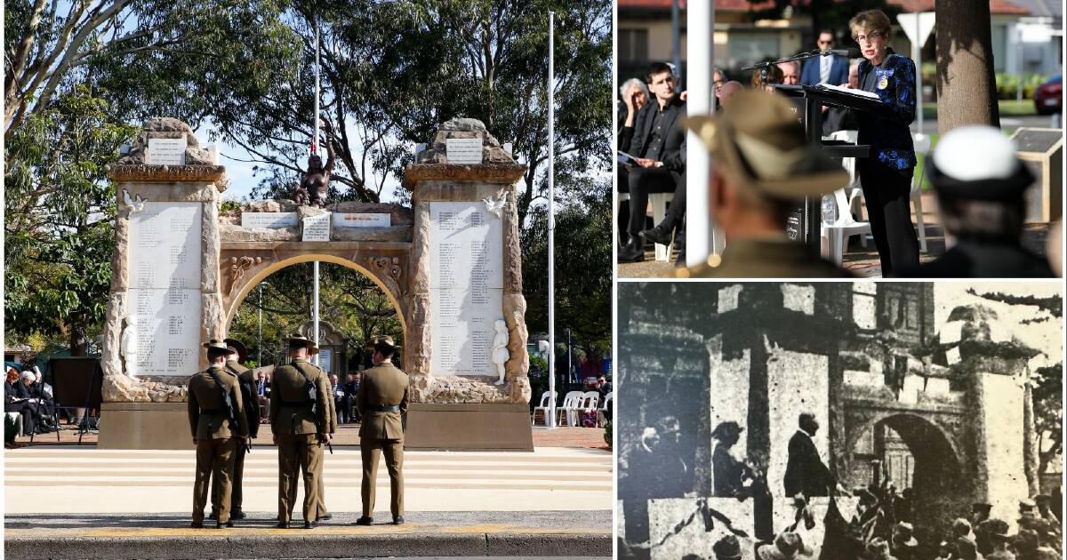 100 years ago, the Wollongong Cenotaph gave the city a place to grieve