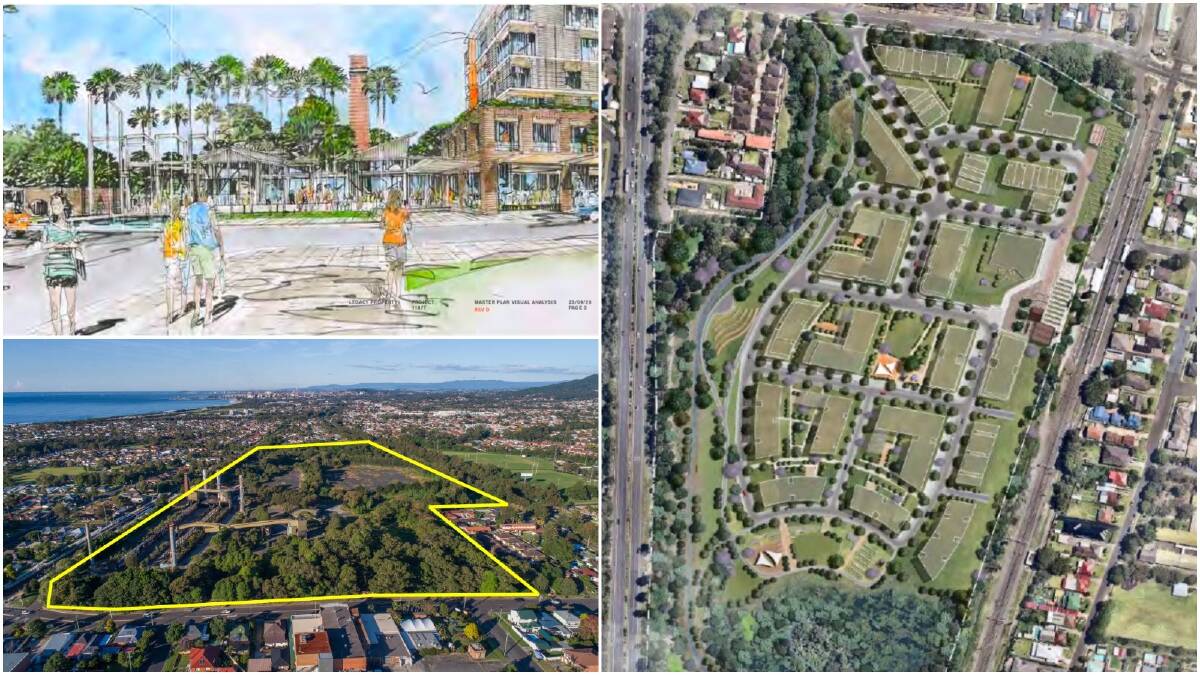 The latest plans for the site will be debated at next week's Wollongong council meeting. 