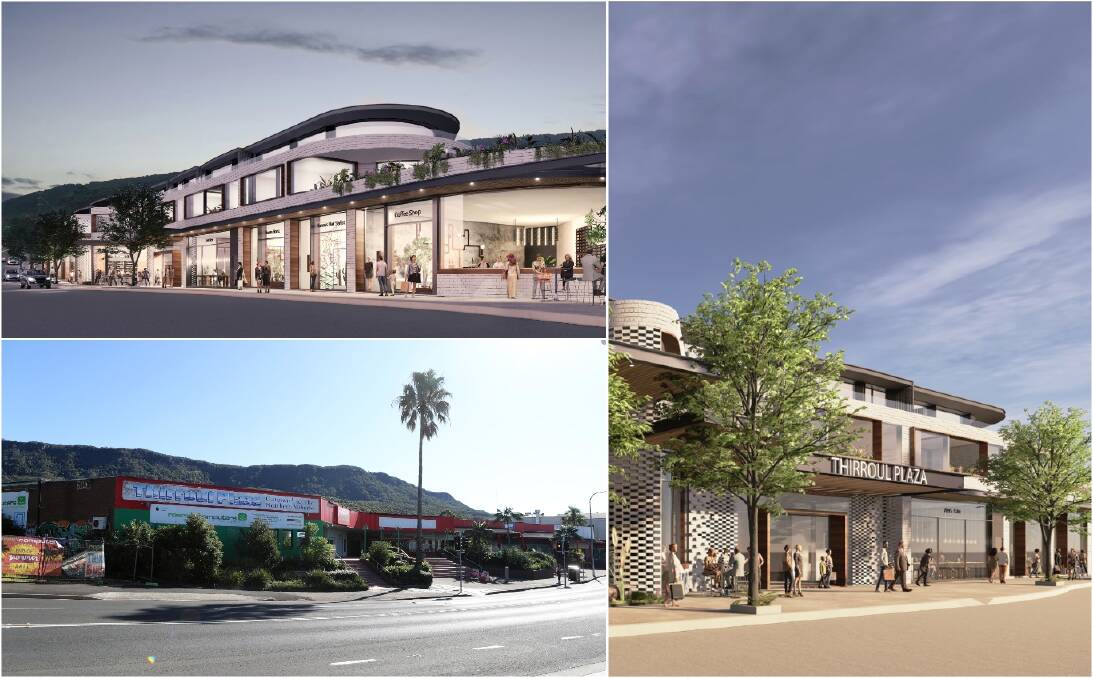 Controversial: The existing "eyesore" would be redeveloped into a larger shopping precinct and four blocks of apartments under the new $60 million proposal. Pictures: Robert Peet/Loucas Architects.
