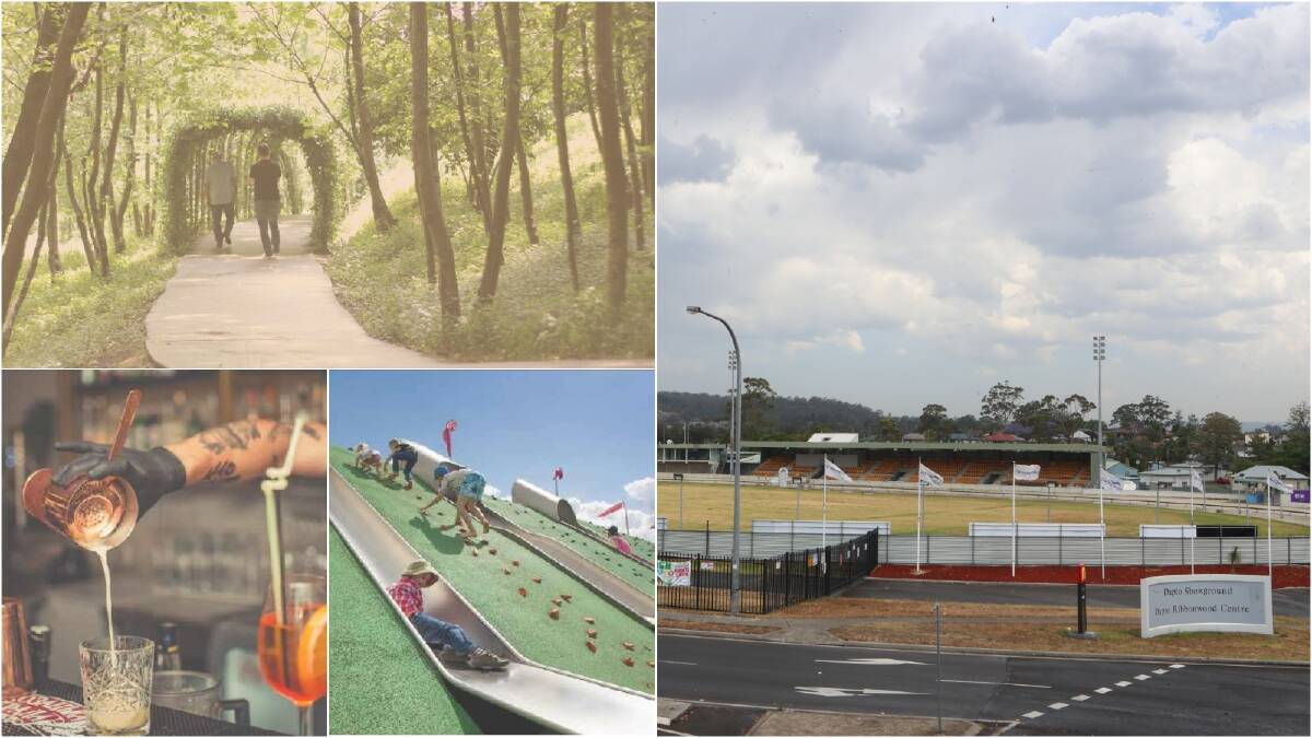 Dapto showground (right) could be transformed into a recreation park and retirement village under a version of the Dapto Agricultural and Horticultural Society's plans.