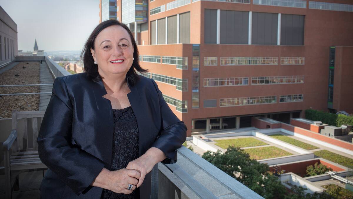 Hope for the future: Professor Patricia Davidson, pictured here in her current role at Johns Hopkins University, will take up the helm at UOW mid next year. Picture: UOW.