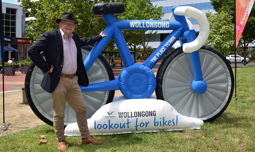 Big bike plans: As Wollongong prepares to become a cycling destination, the council is hosting a pop-up Bike Fest next weekend to encourage riders of all abilities. Picture: Wollongong City Council.