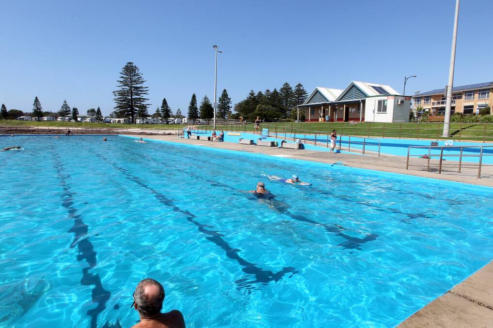 New pool: Shellharbour's Deputy Mayor Kellie Marsh asked the council to look into the location of a second ocean pool as she says Beveley Whitfield pool is too busy.