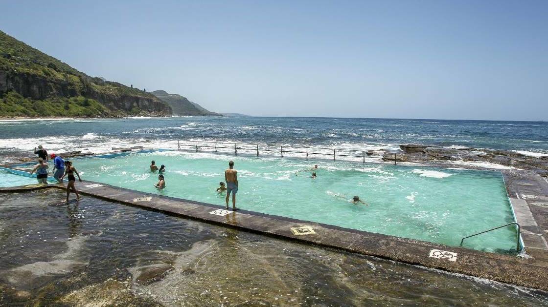  Coalcliff's beloved ocean pool, one of many dotted along the Illawarra coastline.