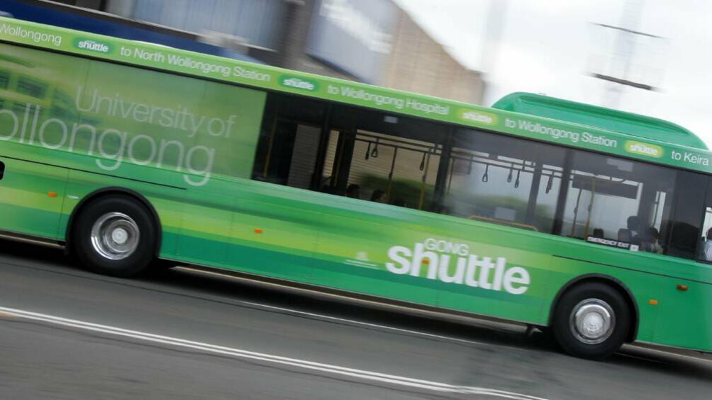 Gong Shuttle goes greener as hydrogen bus trial starts in Wollongong