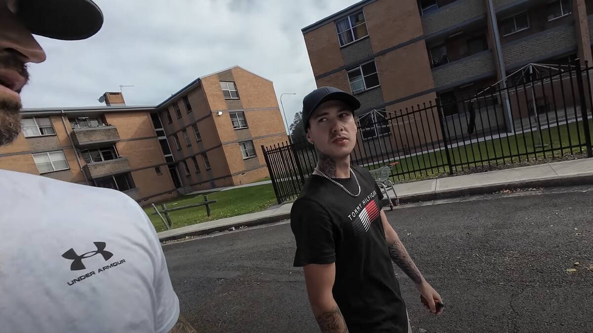 Anthony Lees' encounter with a young man named Blake presents an authentic look at a life in public housing. Screenshot from YouTube