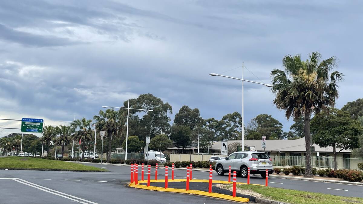 Why orange bollards have been installed at Wollongong intersections