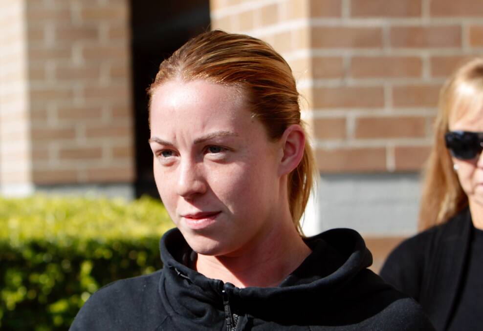 Charged: 24-year-old Balgownie businesswoman Devyn Hammond was granted conditional bail in Wollongong Court last week.