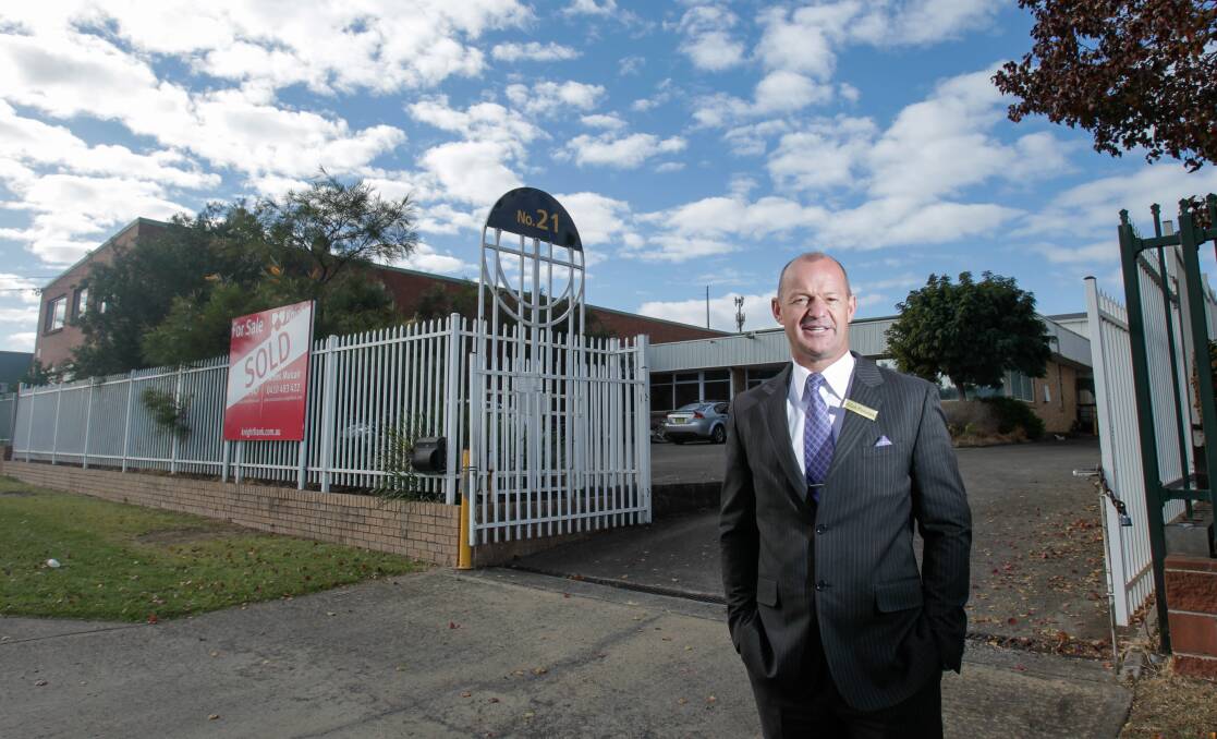 Up to standard: Proposing the facility last year, Parsons Funerals director Alan Parsons said his company's crematorium plans would provide competition within the industry and meet regualtions. Picture: Adam McLean.