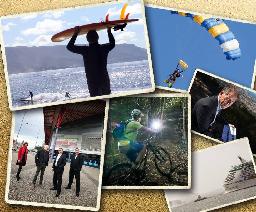 Tourism on the move: Walking trails, mountain biking, cruise ships, skydiving and an upgrade for WIN Entertainment Centre are in council candidates' sights.