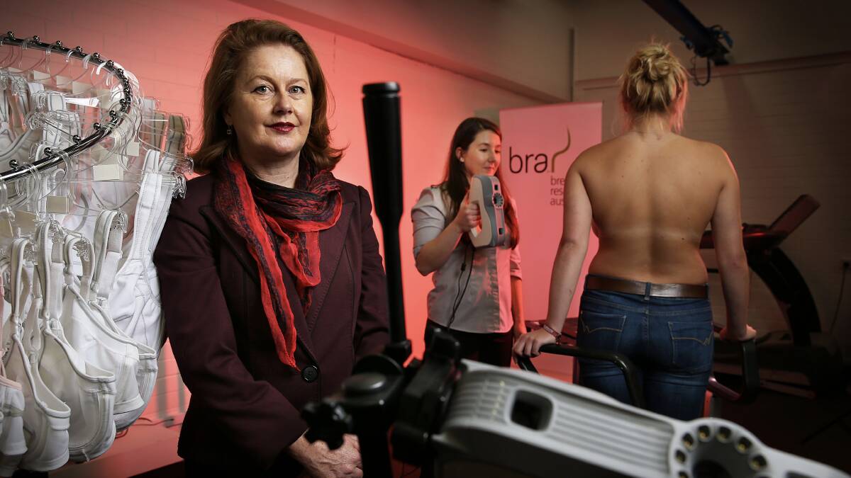 Associate Professor Deirdre McGhee is passionate about improve breast health and wants more people to be aware of breast injuries in sport. Picture supplied