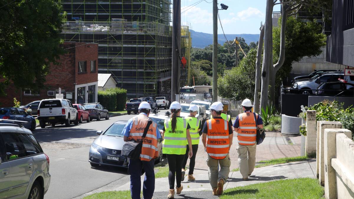 One Wollongong site slapped with six orders during building safety blitz