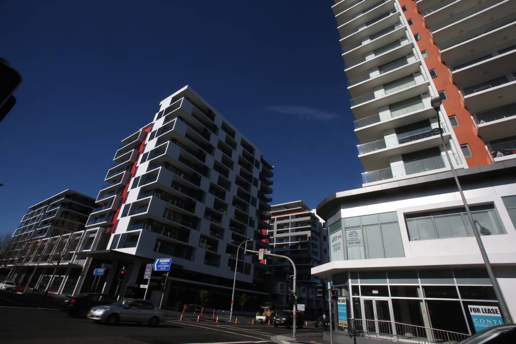 Review: A Wollongong councillor has called for a review of fire risk in new buildings after the Grenfell Tower disaster. Picture: Robert Peet.