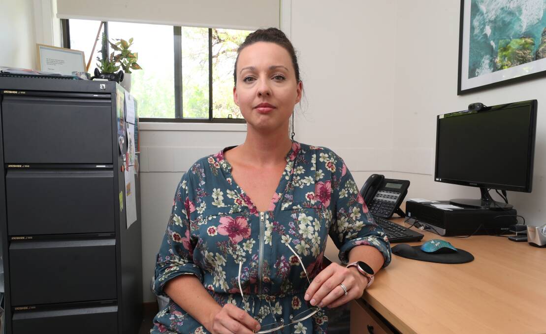 "The shame women are still carrying with this medical procedure - which one in four women have in their lifetime - it's outrageous," Miranda Batchelor, from the Illawarra Women's Health, Centre said. Picture by Robert Peet.