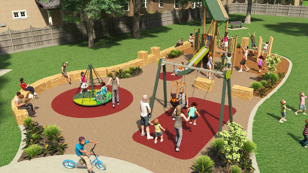 Shellharbour's first 'multigenerational' playground caters to young and old
