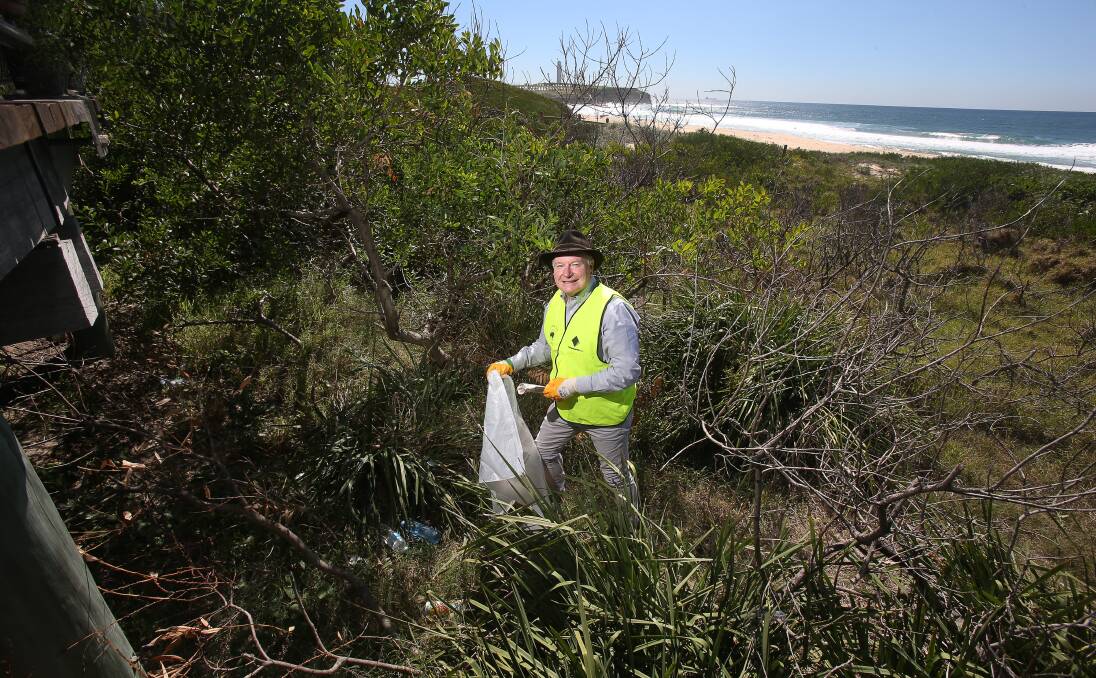 'Don't take it for granted': Wollongong Lord Mayor Gordon Bradbery has encouraged residents to take part in the national clean-up. Picture: Robert Peet.