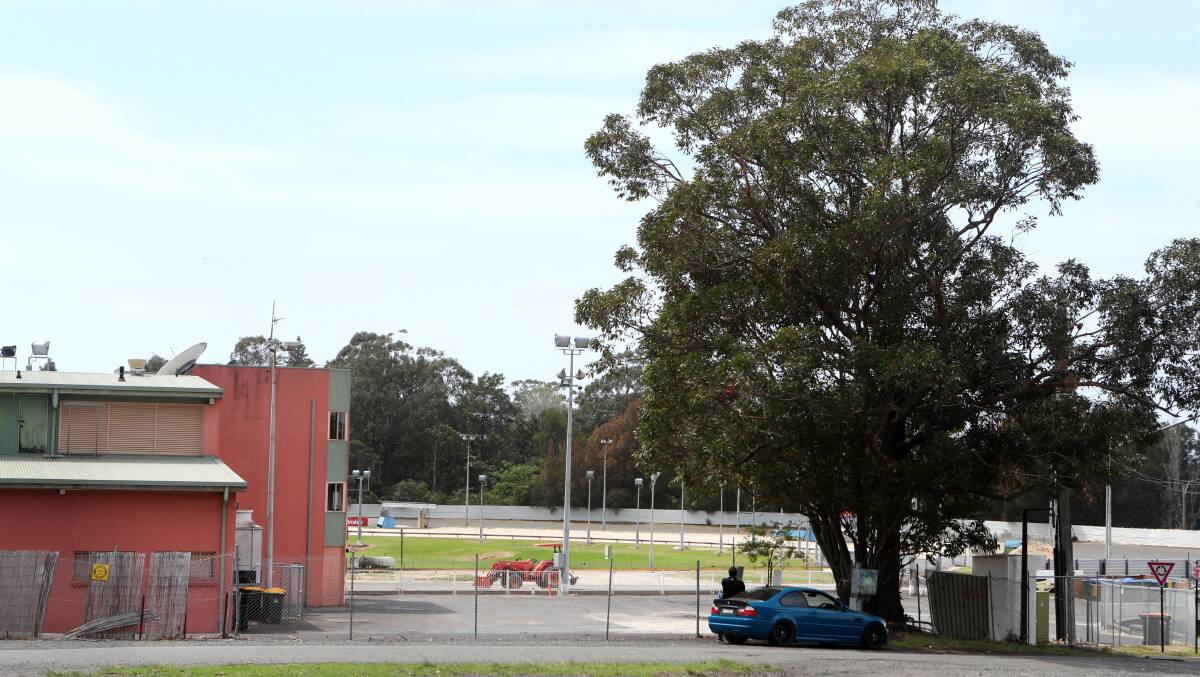 Empty: Bulli showground on Monday morning, when the event was supposed to take place.