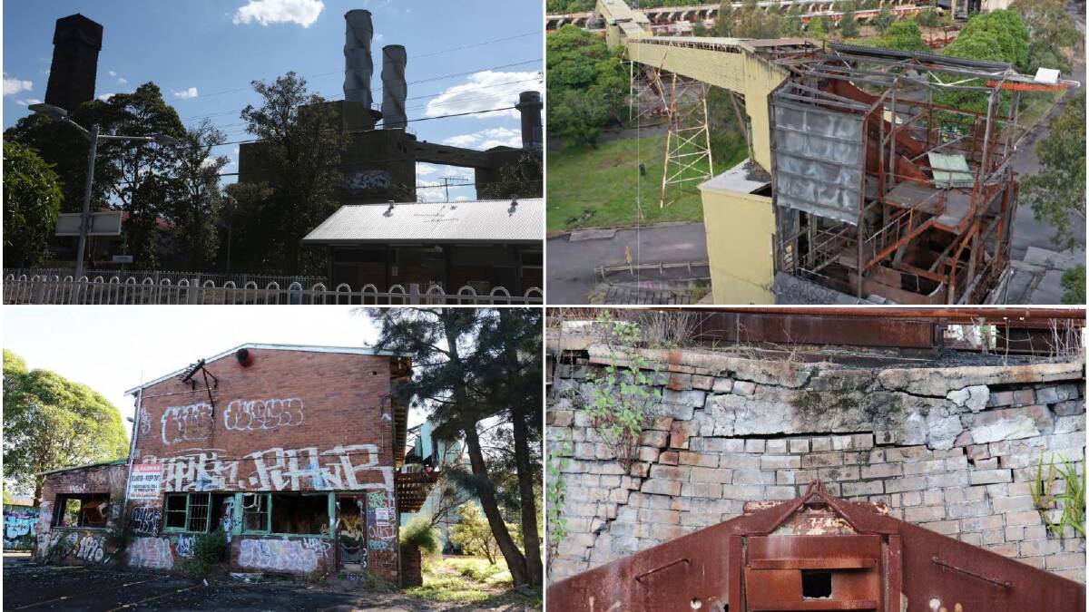 Parts of Corrimal Cokeworks, like the brick chimney and coke ovens are considered to have high heritage significance, while other structures have fallen into disrepair. 