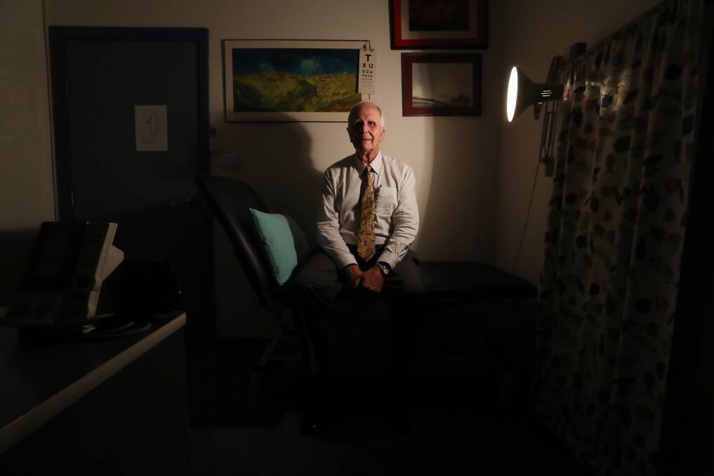 After 50 years of caring for babies, athletes and elderly people, Fairy Meadow's beloved Dr Robert Yarrow will retire. He and the other doctors have been unable to find anyone to take over their practice. Picture by Robert Peet.