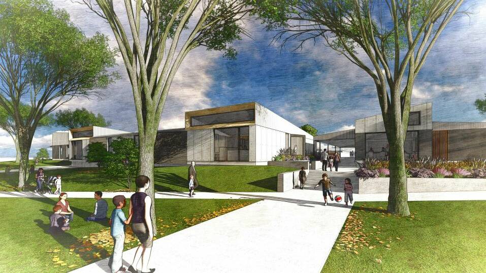 Future of schools: The $12m Gwynneville Public Schools redevelopment will be "future focused". Artist's impression: Hayball/NSW Education.