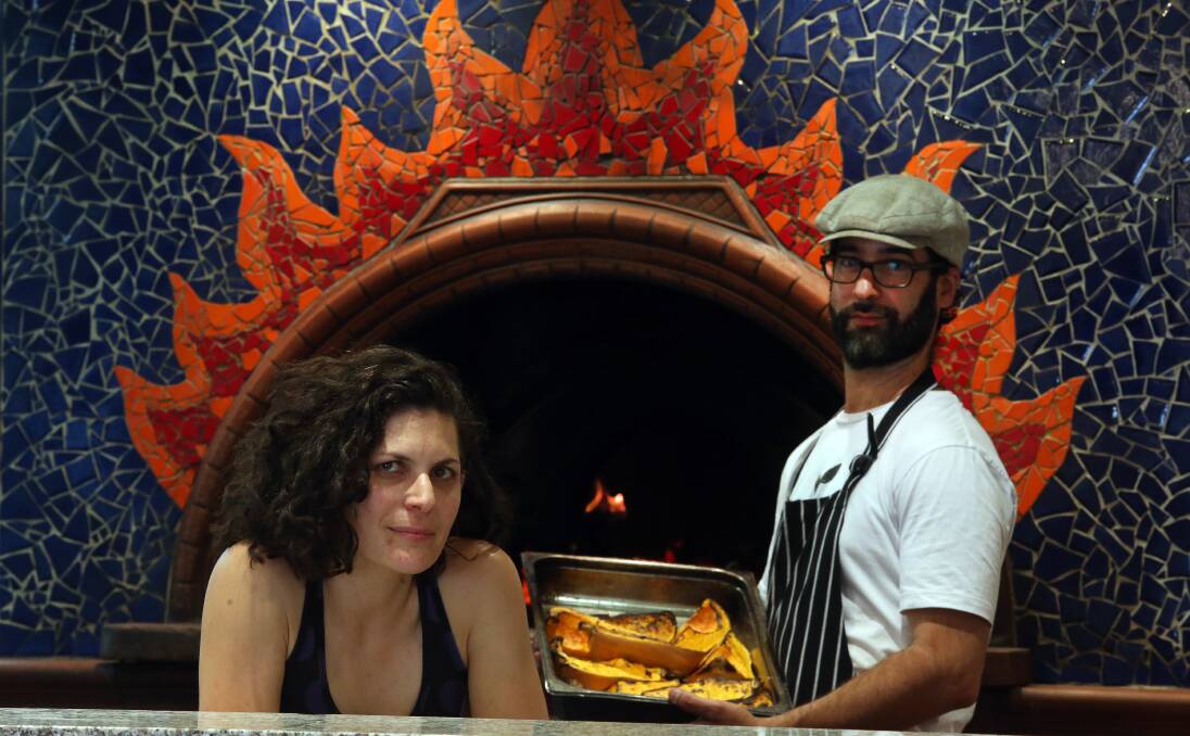 No pizza: The foodie couple behind Wollongong's Sandygoodwich as expanding north in an effort to fire up a new type of northern suburbs' diner. Picture: Robert Peet.