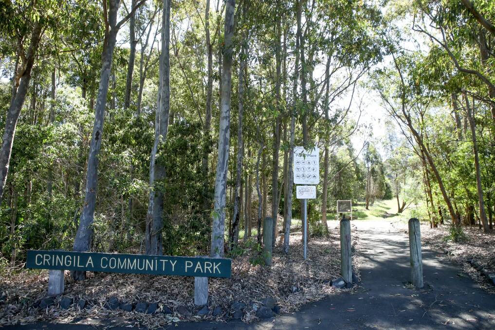 Tourist attraction in waiting: The hills behind Cringila will become a major recreation hub under Wollongong council's $5 million plan for a mountain biking park.