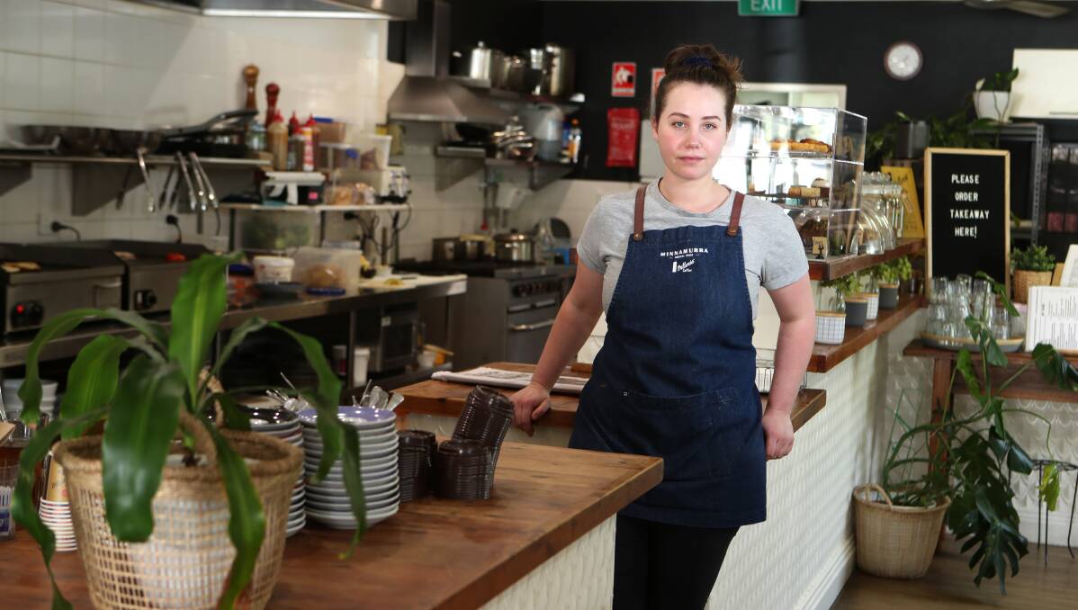 'Robbed': Minnamurra General Store and Cafe owner says she lost far more than the $300 stall fee by agreeing to be part of Bulli's Festival of Foam and Light. Picture: Sylvia Liber.