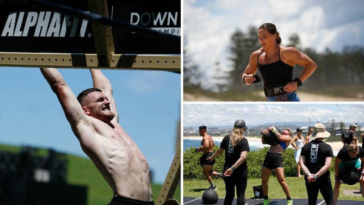 Photos of athletes competing outside from Friday's competition in Wollongong. Pictures by Anna Warr