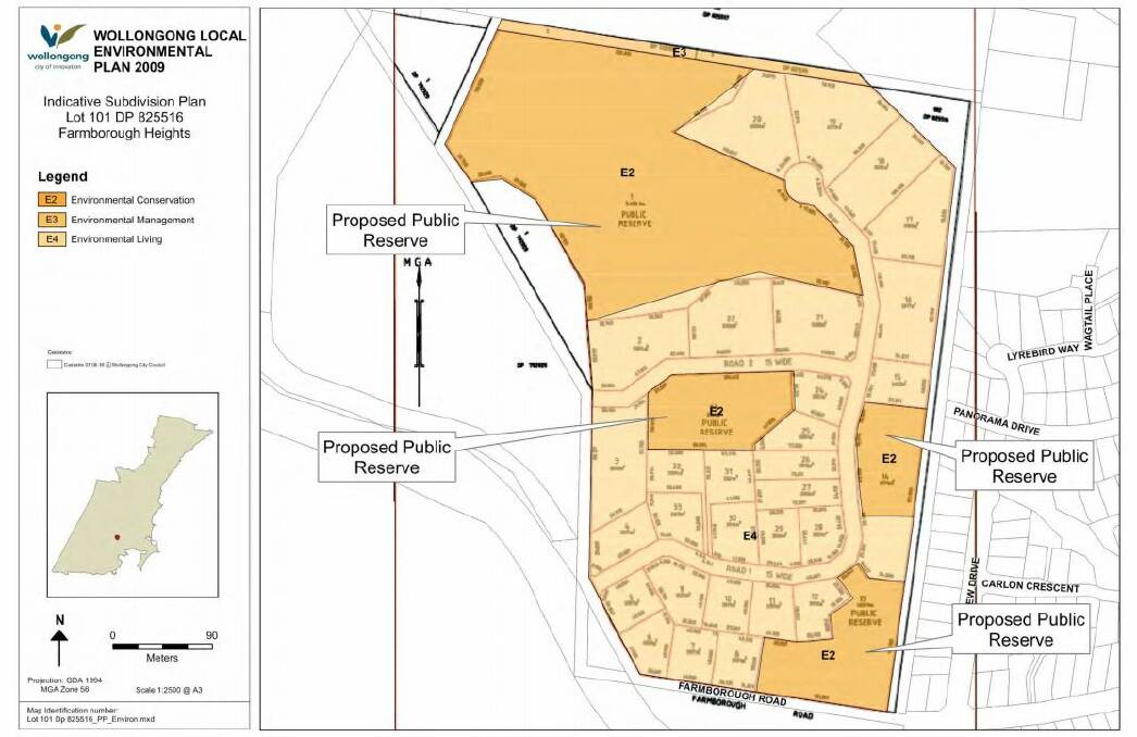 Plan makes way for extra homes at Wollongong foothills