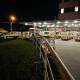 'The hospital is full': 12 ambulances queue outside Wollongong Hospital on Wednesday night, waiting to unload patients. Picture: Supplied.