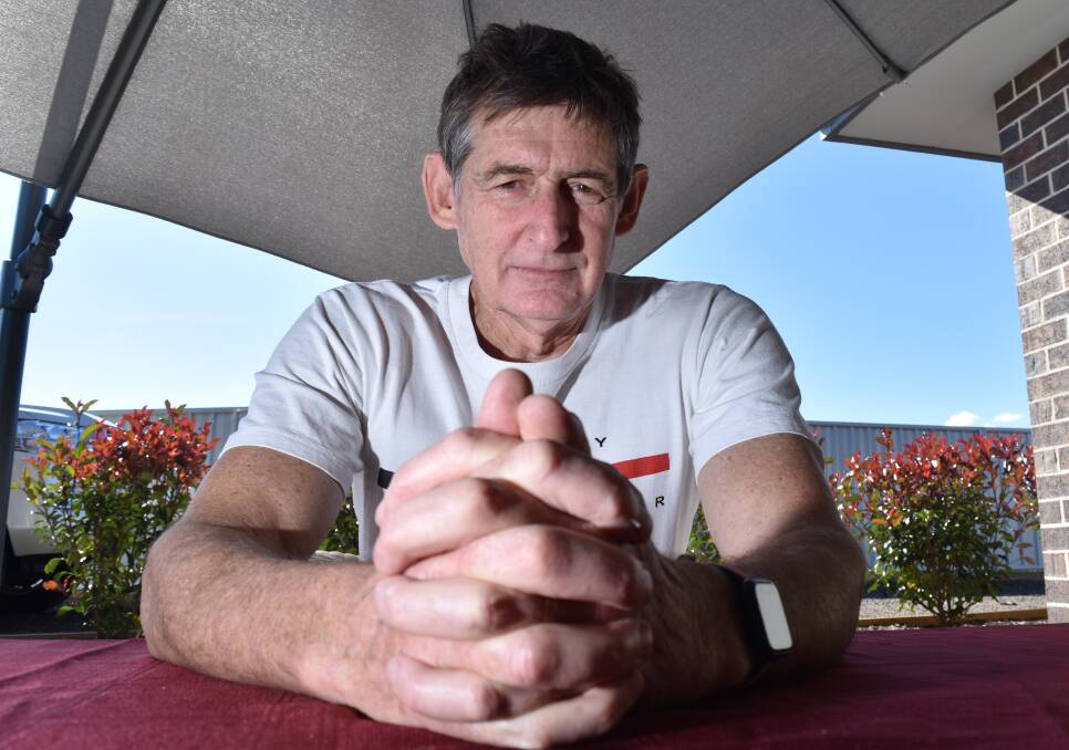 CHECK-UP: Rob Philp is urging men to keep on top of their health. Photo: Ben Jaffrey