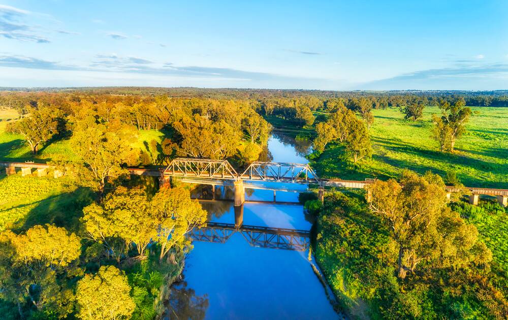Macquarie river in Dubbo. Picture Shutterstock