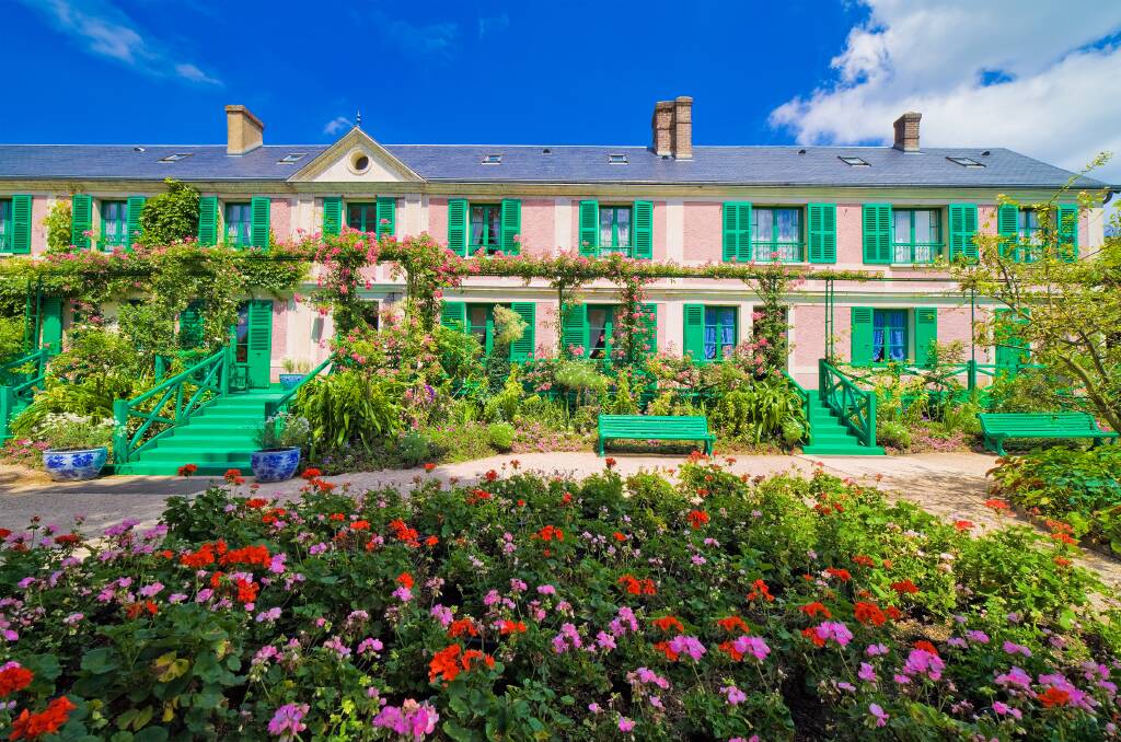 LASTING IMPRESSION: Monet's garden and house in Giverny, France, is one of the last stops on the tour. 