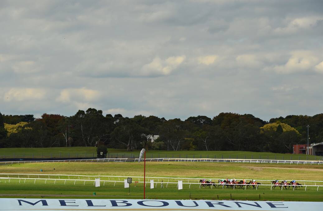 General view the field during Melbourne Racing at Sandown Lakeside. (Photo by Vince Caligiuri/Getty Images)