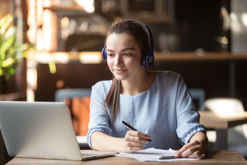 Completing a course online is simply more convenient than studying on campus. Picture Shutterstock