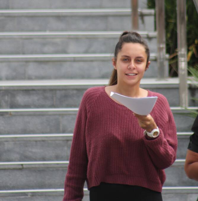 Sentenced: Sharlie Calder will be required to undergo anger management counselling as part of her 12-month community corrections order. Picture: Shannon Tonkin