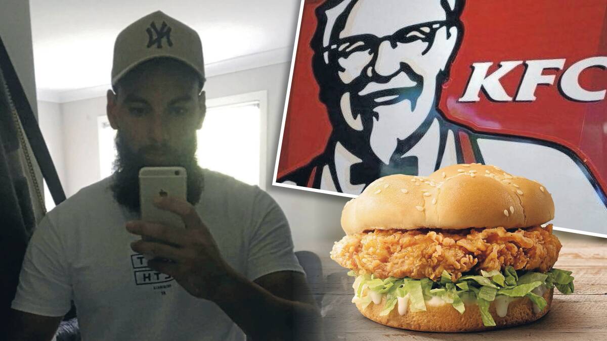 Deep fried: Daniel Ilic will spend four months behind bars for trying to drive to KFC on a disqualified licence.