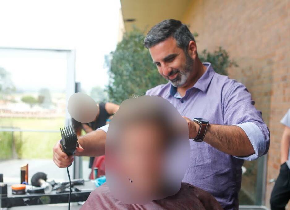 Chady Georges was working as a hairdresser and in patient transport for NSW Health at the time of the incident, however his offences are not linked to his employment.