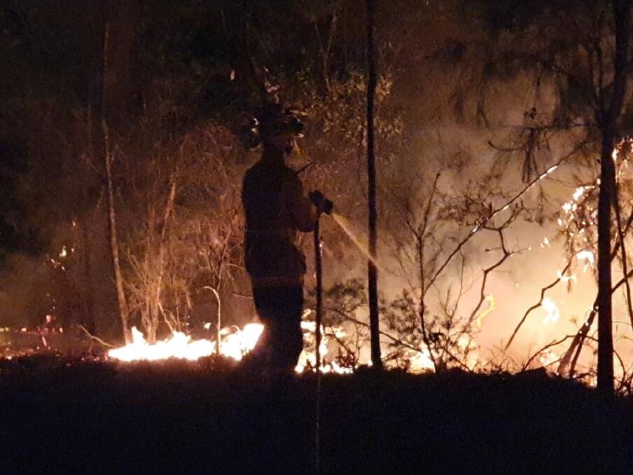 Man who lit Nowra bushfire jailed for seven years