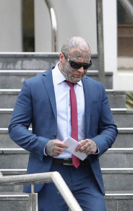 Guilty: Jacob Nyrhinen leaving Wollongong courthouse on Wednesday. He will be sentenced in the District Court at a later date.