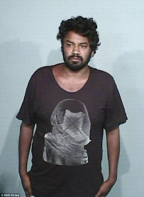 The mug shot image police publicly released during their search for Bhanu Kirkman. 