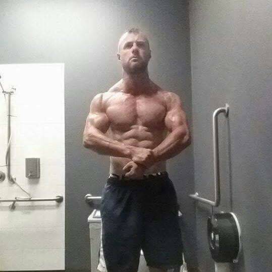 Ex-body builder Brandon Hunter has admitted illegally dealing steroids from his Albion Park home. Picture: Facebook